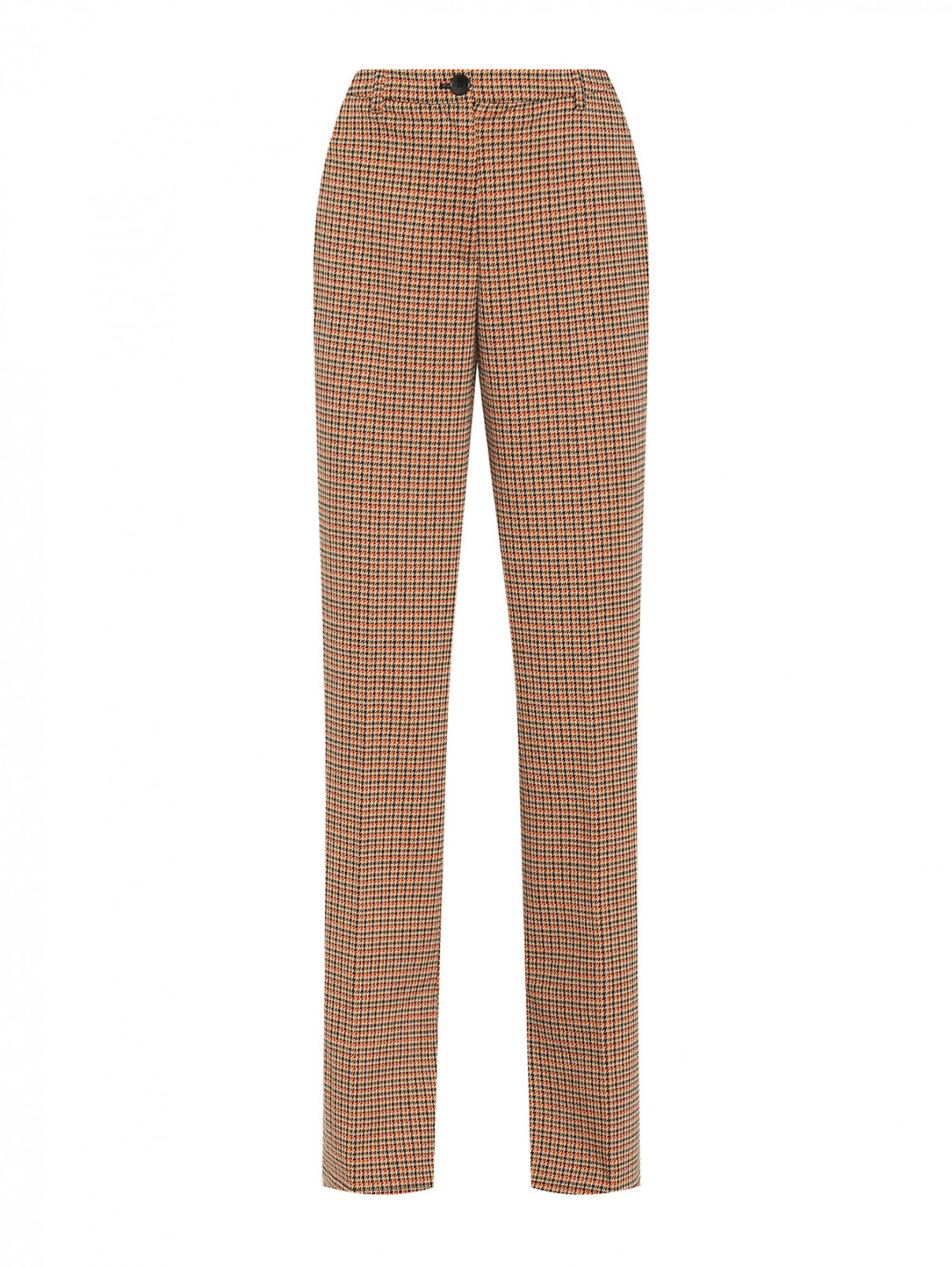 Расклешенные брюки с разрезами Essentiel Antwerp  –  Общий вид  – Цвет:  Узор