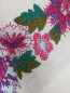Платье из льна с цветочным узором Marina Rinaldi  –  Деталь