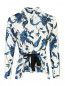 Блуза из шелка с цветочным принтом Dorothee Schumacher  –  Общий вид