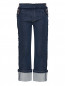 Прямые джинсы  с высокой посадкой и бахромой See by Chloe  –  Общий вид