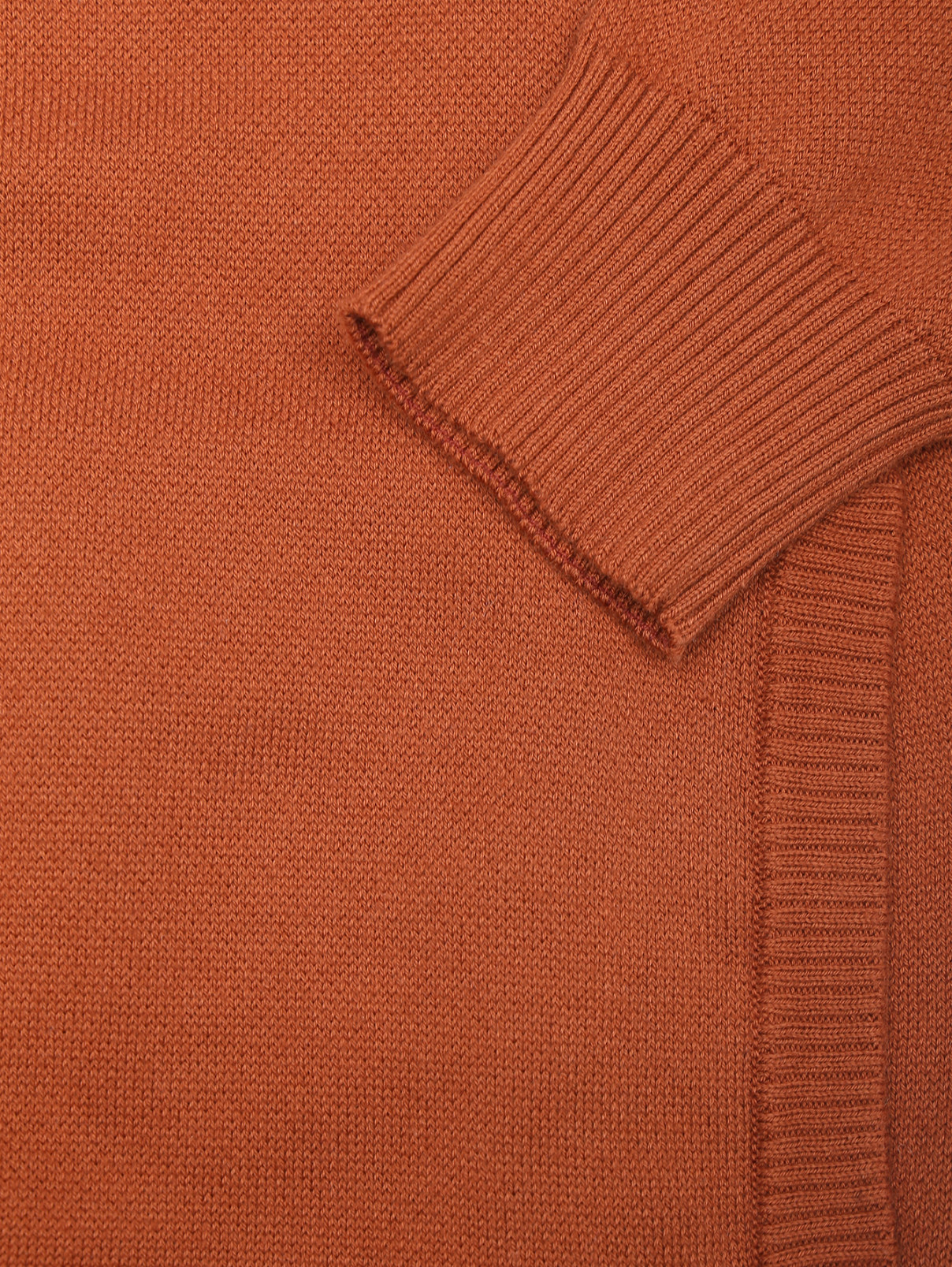 Кардиган на пуговицах с карманами Piacenza Cashmere  –  Деталь1  – Цвет:  Коричневый