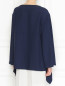 Блуза с расклешенными рукавами и низом Alberta Ferretti  –  МодельВерхНиз1