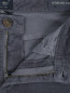 Брюки из хлопка прямого кроя с карманами Armani Jeans  –  Деталь1