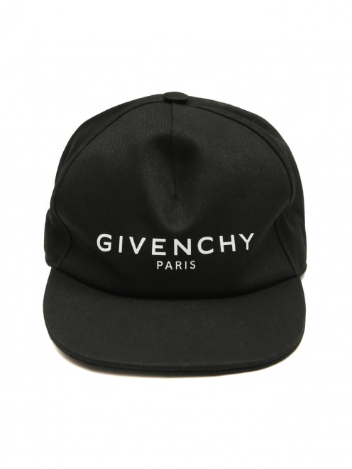 Бейсболка хлопковая с принтом Givenchy - Общий вид