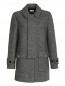 Пальто из шерсти Moschino Cheap&Chic  –  Общий вид