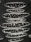 Юбка из хлопка, декорированная кристаллами Jay Ahr  –  Деталь