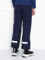 Утепленные брюки с контрастными вставками Molo  –  МодельВерхНиз1