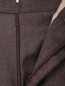 Зауженные брюки из шерсти PT Torino  –  Деталь