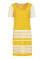 Платье-мини с отделкой из кружев Moschino  –  Общий вид