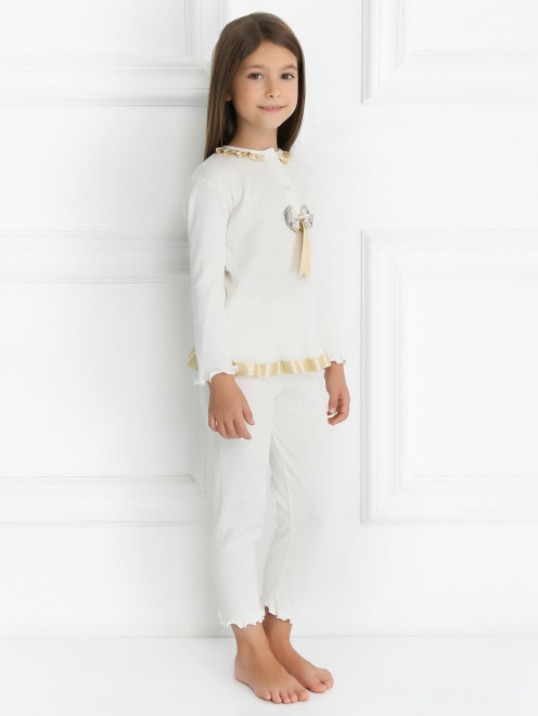 Пижама из хлопка Giottino - Модель Общий вид