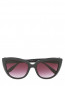 Солнцезащитные очки в пластиковой оправе Moschino  –  Общий вид