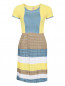 Трикотажное платье-мини с плиссированной юбкой Antonio Marras  –  Общий вид
