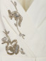 Платье-футляр с драпировкой декорированное бисером Philosophy di Alberta Ferretti  –  Деталь