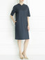 Платье из шерсти прямого кроя Jil Sander  –  Модель Общий вид