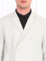 Двубортный пиджак из льна Emporio Armani  –  Модель Общий вид1