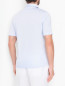 Рубашка изо льна и хлопка с короткими рукавами Giampaolo  –  МодельВерхНиз1