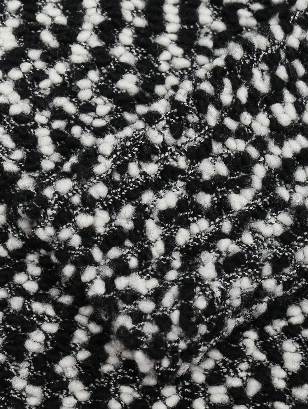 Джемпер из шерсти с узором Marina Rinaldi  –  Деталь1  – Цвет:  Черный