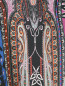 Платье из шелка прямого кроя с узором Etro  –  Деталь1