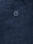 Однотонные брюки изо льна с карманами Il Gufo  –  Деталь