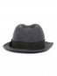 Шляпа соломенная с контрастной вставкой Paul Smith  –  Обтравка2
