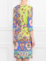 Платье из джерси с принтом пейсли Etro  –  МодельВерхНиз1