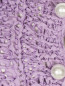 Кардиган крупной вязки из шелка с декоративными пуговицами Moschino Cheap&Chic  –  Деталь1