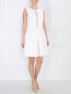 Платье-мини без рукавов с контрастной отделкой Giambattista Valli  –  Модель Общий вид