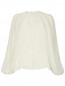 Блуза из шелка с декоративной вышивкой Giambattista Valli  –  Общий вид