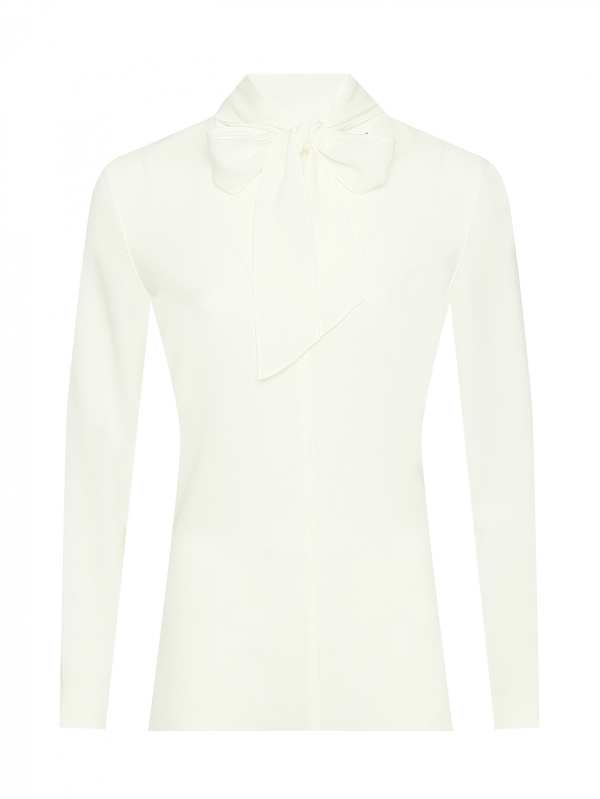 Блуза однотонная с V-образным вырезом Windsor  –  Общий вид