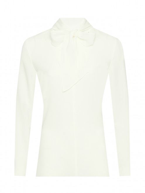 Блуза однотонная с V-образным вырезом Windsor - Общий вид