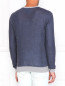 Джемпер из льна с контрастными вставками Armani Jeans  –  Модель Верх-Низ1