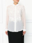 Блуза из шелка с аппликацией Barbara Bui  –  Модель Верх-Низ