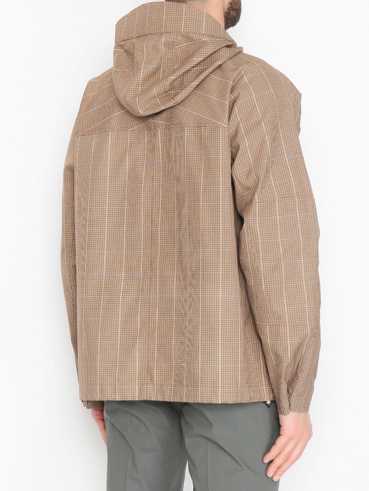 Куртка на молнии с карманами Paul Smith  –  МодельВерхНиз1  – Цвет:  Бежевый