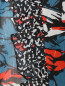 Платье из ткани с принтом с застежкой спереди Suncoo  –  Деталь