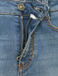 Укороченные джинсы с контрастной отделкой Ermanno Scervino  –  Деталь1