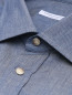 Рубашка из хлопка с накладными карманами Roberto Ricetti  –  Деталь