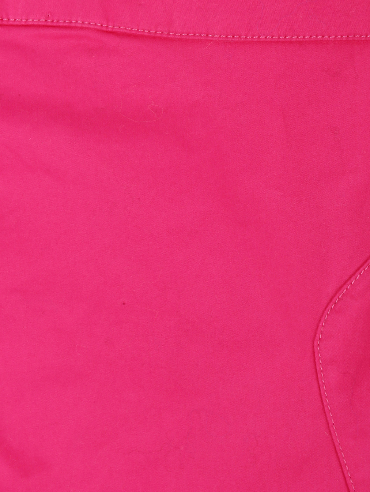 Бриджи из смешанного хлопка Gaultier Junior  –  Деталь  – Цвет:  Розовый