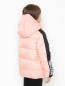 Утепленная куртка с принтом и аппликацией Moschino  –  МодельВерхНиз1