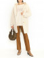 Пальто из шерсти с накладными карманами Ermanno Firenze  –  МодельОбщийВид