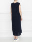 Платье из хлопка с кружевной отделкой Persona by Marina Rinaldi  –  МодельВерхНиз1