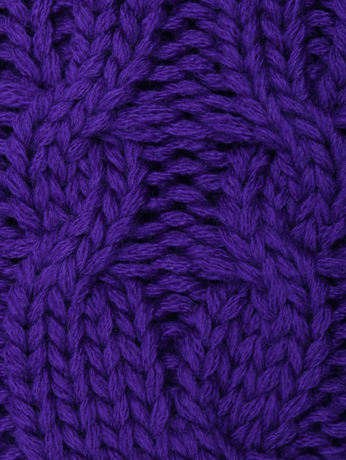 Свитер из шерсти с узором косы Alberta Ferretti  –  Деталь  – Цвет:  Фиолетовый