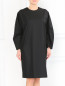 Платье из хлопка свободного кроя с боковыми карманами Jil Sander  –  Модель Верх-Низ