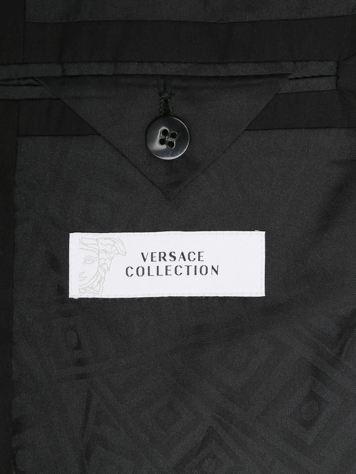 Костюм из хлопка однотонный Versace Collection  –  Деталь2