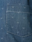 Рубашка из хлопка с узором Armani Junior  –  Деталь1