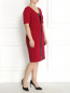 Платье-футляр с контрастными вставками Marina Rinaldi  –  Модель Общий вид
