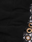 Платье из вискозы прямого кроя с декоративными элементами Cavalli class  –  Деталь