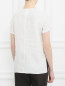 Блуза из льна и шелка на пуговицах Max Mara  –  Модель Верх-Низ1