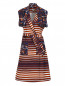 Платье из смешанного хлопка с узором Kenzo  –  Общий вид