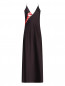 Платье из шелка с декором DKNY  –  Общий вид