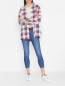 Укороченные джинсы из смешанного хлопка Calvin Klein  –  МодельОбщийВид